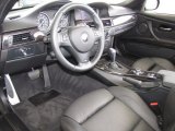 2012 BMW 3 Series 328i Convertible Black Interior