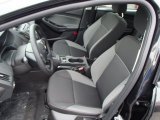 2014 Ford Focus S Sedan Charcoal Black Interior