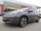 2013 Metallic Slate Nissan LEAF SL #83724188