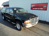 2001 Forest Green Pearl Dodge Dakota SLT Quad Cab 4x4 #83724475