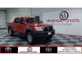 2008 Impulse Red Pearl Toyota Tacoma V6 PreRunner Double Cab #83723863