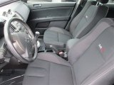 2011 Nissan Sentra SE-R Spec V Charcoal Interior