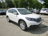 2013 White Diamond Pearl Honda CR-V EX-L AWD #83724364