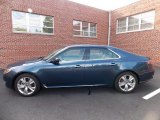 Fjord Blue Metallic Saab 9-5 in 2011