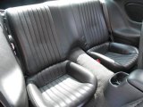 2000 Pontiac Firebird Trans Am WS-6 Coupe Rear Seat