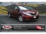 2013 Salsa Red Pearl Toyota Sienna LE #83723704