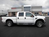 2008 Oxford White Ford F250 Super Duty XLT Crew Cab 4x4 #83724409