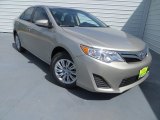 2013 Champagne Mica Toyota Camry LE #83724108