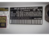 2014 E Color Code for Polar White - Color Code: 149
