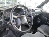 2002 Chevrolet S10 LS Extended Cab 4x4 Steering Wheel