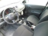 2014 Nissan Versa 1.6 S Sedan Charcoal Interior