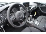 2014 Audi S6 Prestige quattro Sedan Black Valcona w/Sport Stitched Diamond Interior