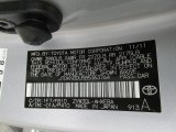 2011 Prius Color Code for Classic Silver Metallic - Color Code: 1F7