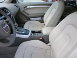 2011 Audi A5 2.0T quattro Convertible Front Seat