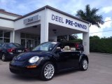 2010 Black Volkswagen New Beetle 2.5 Convertible #83774289