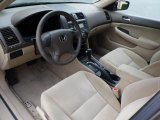 2005 Honda Accord LX Sedan Ivory Interior