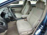 2009 Honda Civic Hybrid Sedan Front Seat