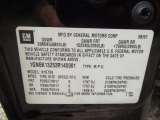 2002 Chevrolet Tahoe Z71 4x4 Info Tag