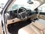 2011 GMC Sierra 1500 SLE Crew Cab 4x4 Ebony/Light Cashmere Interior