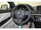 2014 BMW 6 Series 640i Gran Coupe Steering Wheel