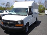 2013 Summit White Chevrolet Express Cutaway 3500 Utility Van #83774252