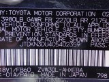 2012 Prius 3rd Gen Color Code for Winter Gray Metallic - Color Code: 8V1