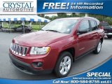 2011 Deep Cherry Red Crystal Pearl Jeep Compass 2.4 Latitude #83774915