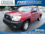 2005 Impulse Red Pearl Toyota Tacoma Regular Cab #83774914