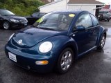 2002 Riviera Blue Pearl Volkswagen New Beetle GLS Coupe #83774673