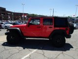 2013 Rock Lobster Red Jeep Wrangler Unlimited Sport S 4x4 #83835998