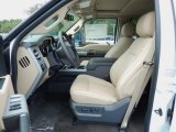 2013 Ford F450 Super Duty Lariat Crew Cab 4x4 Dually Adobe Interior