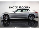 2010 Platinum Silver Metallic Porsche Panamera Turbo #83836453