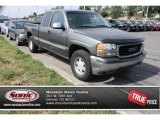 2001 Storm Gray Metallic GMC Sierra 1500 SLE Extended Cab 4x4 #83835797