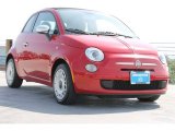 2012 Rosso (Red) Fiat 500 c cabrio Pop #83836424