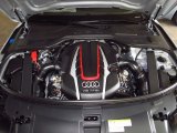 2014 Audi S8 quattro S 4.0 Liter FSI Turbocharged DOHC 32-Valve VVT V8 Engine