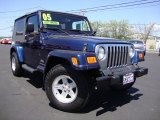 2005 Patriot Blue Pearl Jeep Wrangler Unlimited 4x4 #83884087