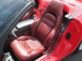 1998 Chevrolet Corvette Convertible Firethorn Red Interior