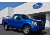2010 Ford F150 STX Regular Cab 4x4 Front 3/4 View