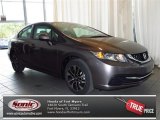 2013 Urban Titanium Metallic Honda Civic EX Sedan #83883668