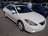 Arctic Frost Pearl White Toyota Solara in 2005