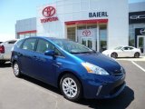 2012 Blue Ribbon Metallic Toyota Prius v Three Hybrid #83884334