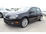 2013 Black Volkswagen Golf 4 Door TDI #83884045