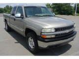 1999 Light Pewter Metallic Chevrolet Silverado 1500 LS Extended Cab 4x4 #83884151