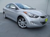 2013 Shimmering Air Silver Hyundai Elantra Limited #83883938