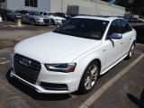 2013 Audi S4 Glacier White Metallic