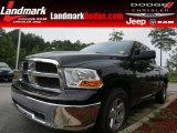 2011 Brilliant Black Crystal Pearl Dodge Ram 1500 SLT Quad Cab #83935083