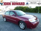 2006 Sport Red Metallic Chevrolet Malibu LT V6 Sedan #83935216