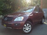 2006 Barolo Red Metallic Mercedes-Benz ML 350 4Matic #83935174