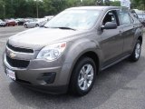 2010 Mocha Steel Metallic Chevrolet Equinox LS #83934969