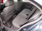 2008 BMW 7 Series 750i Sedan Rear Seat